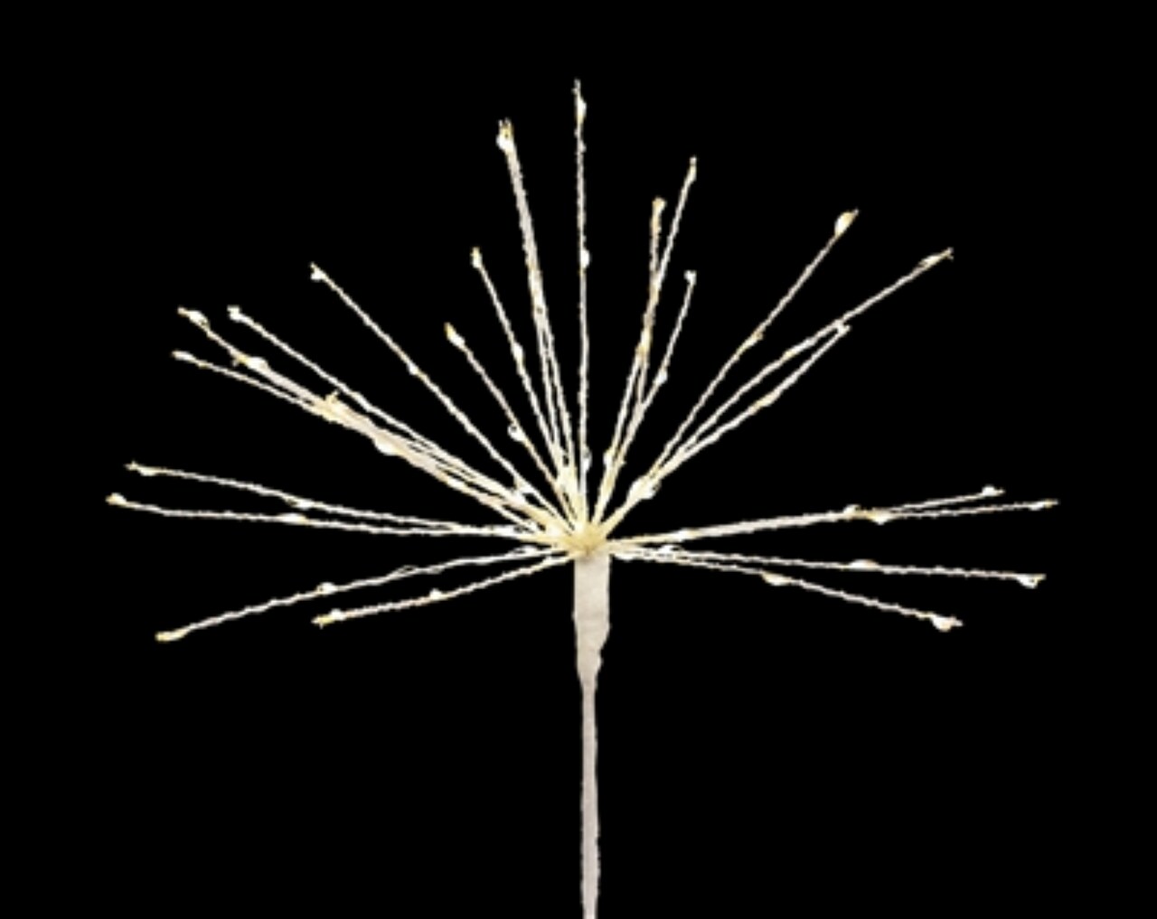 Melrose LED Lighted Starburst Christmas Tree Toppers - 23.5" - White Lights - Set of 2